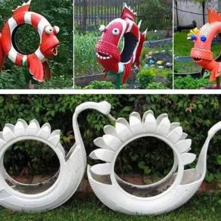 If we think old tires belong in the trash, we need to think again. Or better yet, look at t