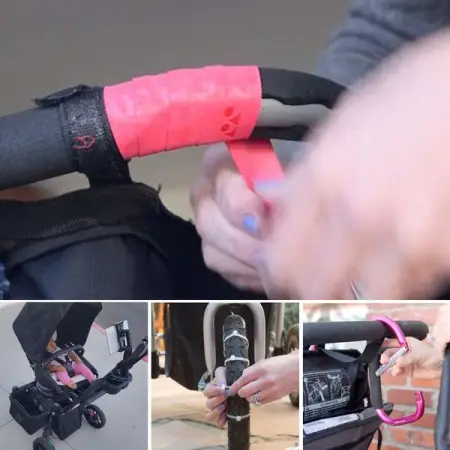 Here are 40 surprising stroller hacks that help make any new mom ready to fac