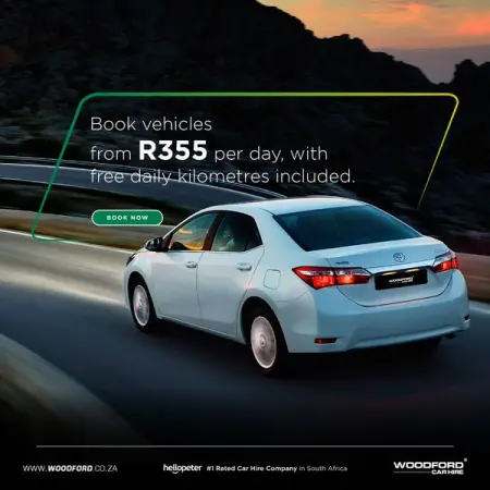 Lowest Price Guaranteed  Book direct with us  get more! Vehicles from R355 per d