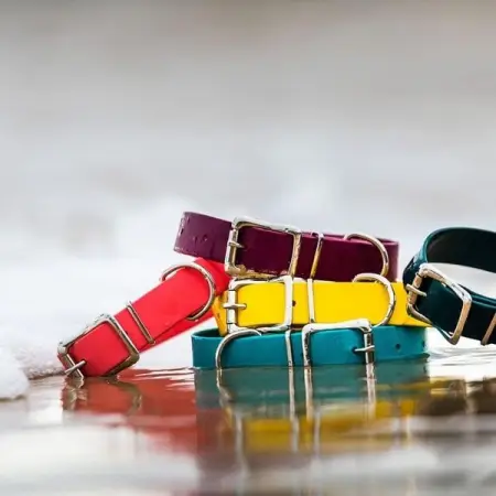 Being the ultimate leather alternative, Lokis collars  leashes provide the look of leather w