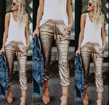 What about adding some shine to your wardrobe? Just as we enter into spri