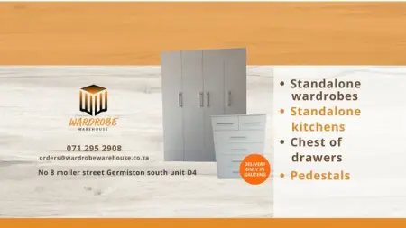 Manufacturing of Standalone wardrobes, standalone kitchens, chest of drawers and pede