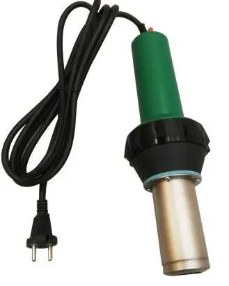 3400w Hot Air Heat Plastic Welding Torch with 2 x Nozzles, Pressure Roller. - R8,