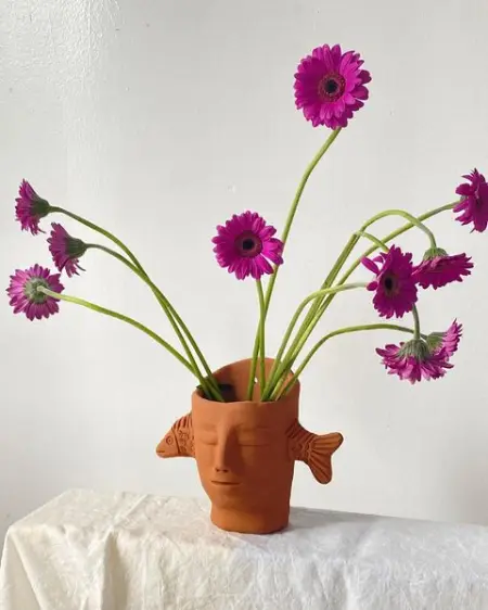 NEW home collection up at 100percentsilkshop.com

Fish planter made by renowned