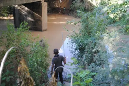 About 200 angry residents marched to the Raymond Mhlaba Local Municipality demanding clea
