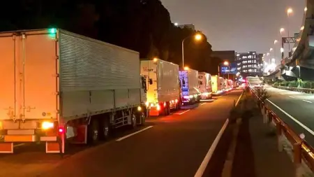 Two clear examples of how truck drivers are at the mercy of Japans obsession with cus