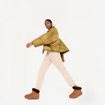 Shearling-lined with unbeatable underfoot cushion, these little boots are like dr