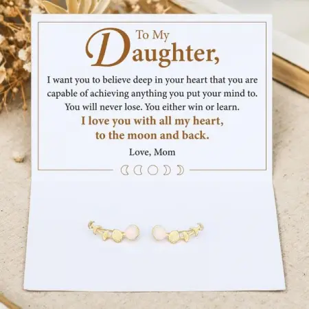 Show your daughter you love her to the moon and back! 

Gift her this beautiful pa