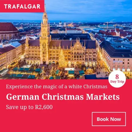 TRAFALGAR.COM
Save 10 when booking early
Book Now
 