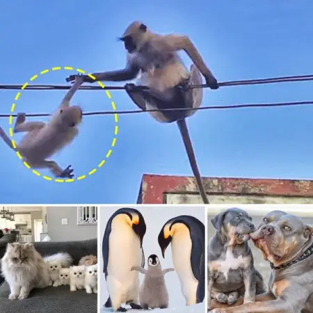 Parental love is the only thing that keeps them calm, and these adorable pictu