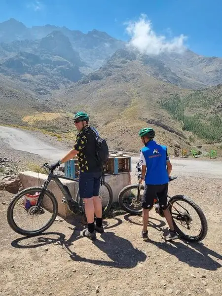 One day MTB excursion from Marrakech. Discover the remote valleys in the High Atlas Mount