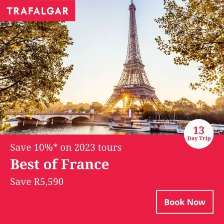 TRAFALGAR.COM
Discover 17 unforgettable cities
Book Now
 