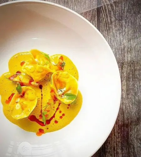 THROWBACK THURSDAY

Fish Cappelletti Agoyin - Scrambled Egg Froth Rodo And Shrimp O