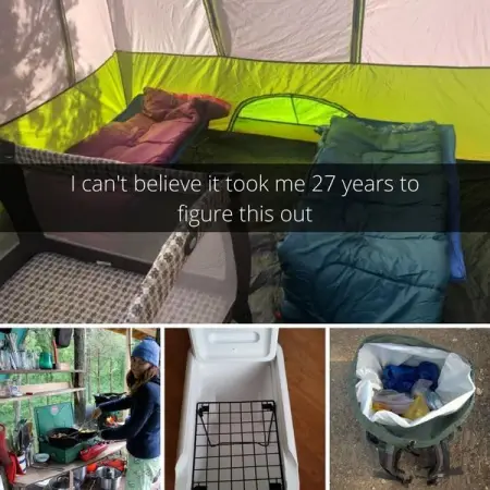 40 Clever camping hacks to use in the next adventure