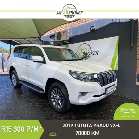 FB.ME
Contact Us
2019 Toyota Prado VX-L
Learn More
2019 Toyota Prado VX-L