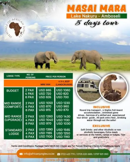  Africa escapists Utopia.
Fulfill your desire for a lifetime Africa safari!
Africa is w