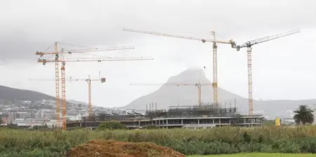 Workers will this week return to the River Club construction site in Cape Town to perfor