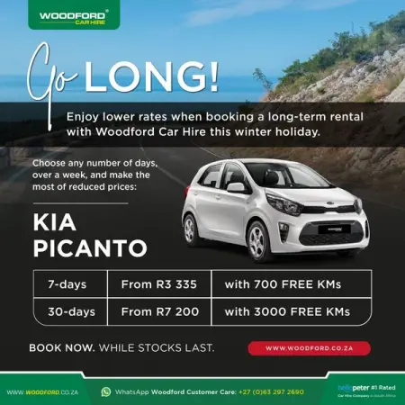 Get lower rates when you book a long term rental this winter holiday!
Make the most of the 