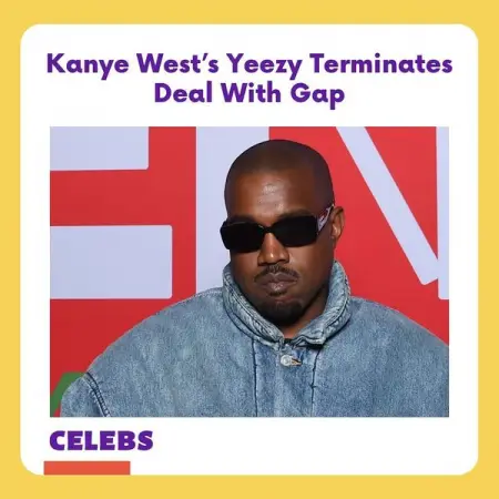 Kanye West has prematurely severed his shoe and clothing deal with Gap.
INSTAGRAM.COM
S