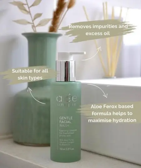 So many reasons to choose the Gentle Facial Wash as your everyday face