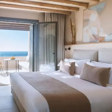 A contemporary reflection of authentic Cycladic living  Experience the e