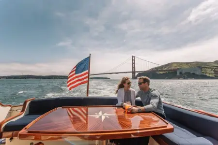 Enjoy an exclusive luxury catamaran adventure, elevated dining, complimentary access t