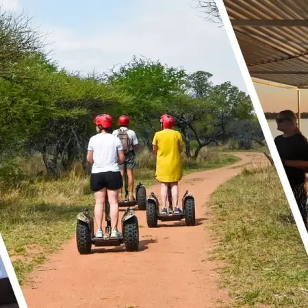 DREAMRESORTS.CO.ZA
Hop on a Segway
And explore the bush!
Book Now
And explor