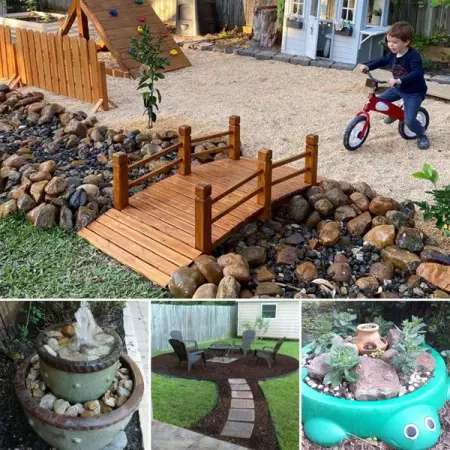 Here are some creative and easy DIY project ideas to transform a boring old yard int