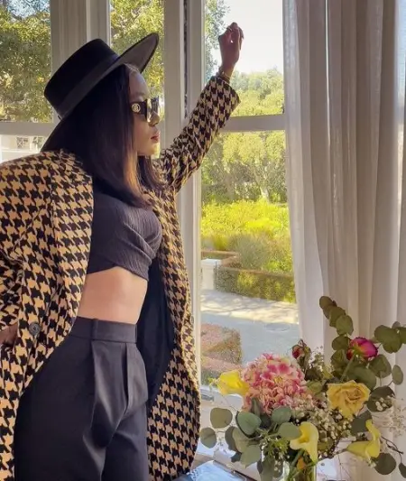 Black Billie Bolero in felt plotting magic for the future with thediscerningstylist  