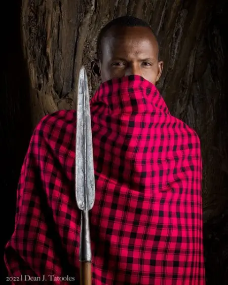 Heres a portrait I captured of a true Maasai Warrior and, more importantly, my dear friend. 