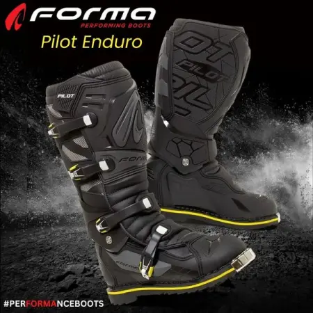Forma Pilot Enduro Boots

These lightweight pro-enduro boots features Formas