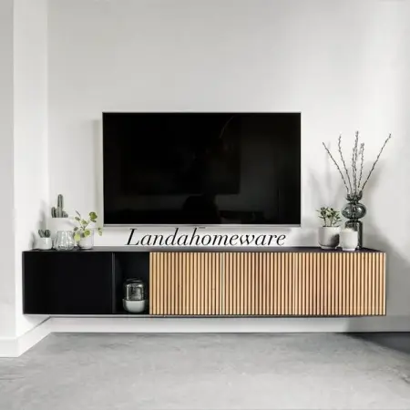 Our new Libone Floating TV Stand. Delivery and installation only available in Ga