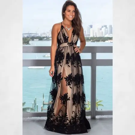 MYSTIQUE-ONLINE.CO.ZA
Black Lace Deep V Neck Backless Maxi Dress
Mystique-Online
Shop Now
