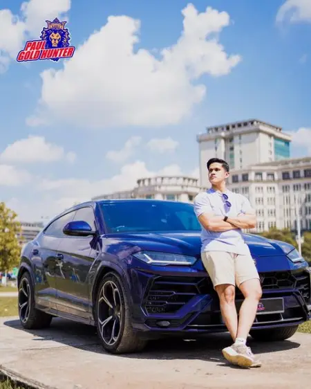 I cant believe that Im able to buy myself this BLUE CAR  Back in my younge