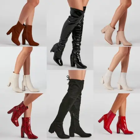 You can capture a comfortable pair of boots in just a few clicks! Shop a varie