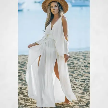 MYSTIQUE-ONLINE.CO.ZA
White Deep V Neck Batwing Maxi Dress
Mystique-Online
Shop Now
Myst