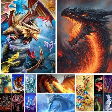 New Big Size Diamond Painting Launched
All 9545cm37.4017.72 Diamond Painting KitsOn