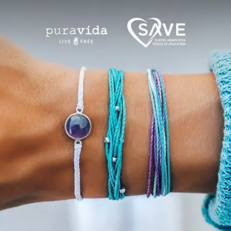 Help us fight to end suicide with the Suicide Awareness  Prevention bracelet pack.  Every p