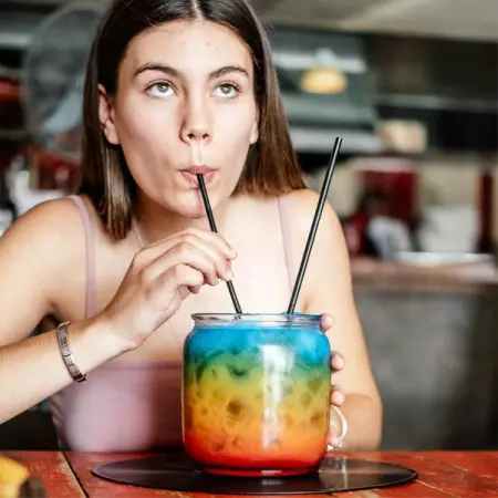 Cant talk to you right now. Got a 1.5l Pan Galactic Gargle Fish Bowl to drink 
