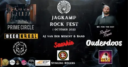 Jagkamp Rock Fest is a Rock music and lifestyle festival taking place at Jagk
