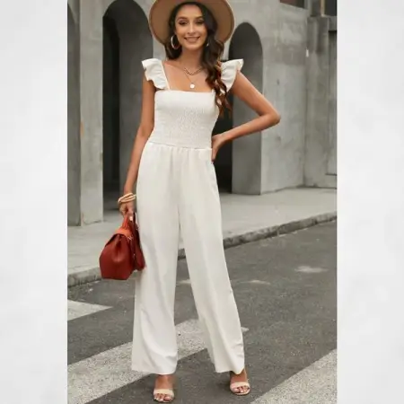MYSTIQUE-ONLINE.CO.ZA
Beige Stylish Smocked Waist Jumpsuit
Mystique-Online
Shop No