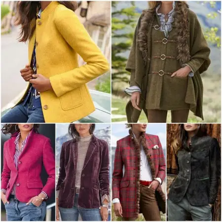 There are many styles and colors Casual and simple suits make life easy and simpl