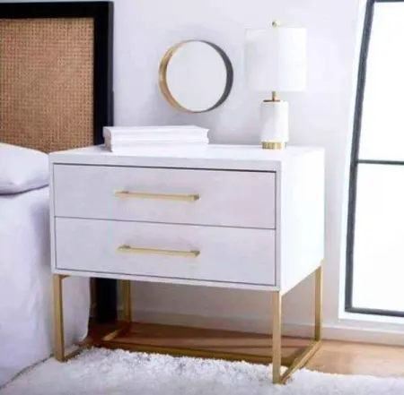HLSA Bedside Cabinet with Gold Steel Legs - R1,000.00

HLSA Bedside Ca