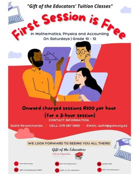 Its never to late to improve your results. Join our Tuition classes... The first session