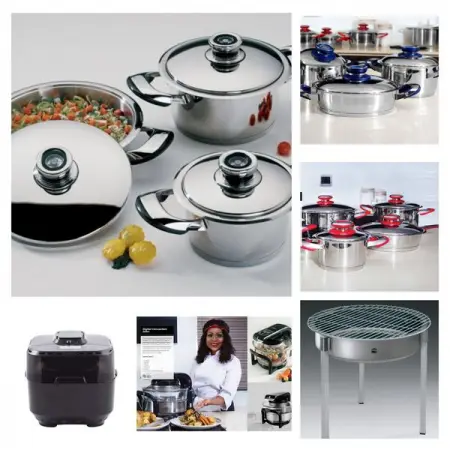 6pc Waterless Cookware Combo 2
Categories  Combo Deal, Specials

Set Consist of
-6pc