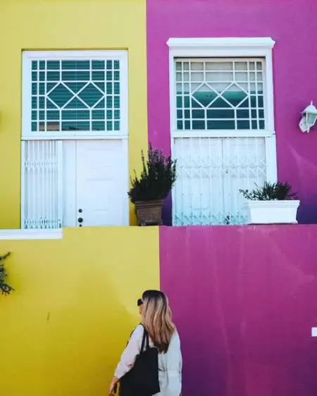 Am I saying a quick goodbye to Cape Town, or hiding my face and pretending m