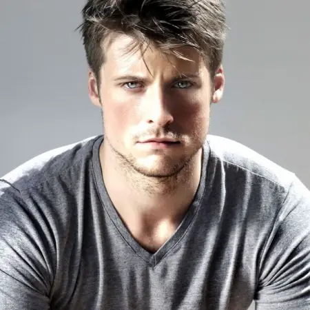 Faster now. Harder, too.
Carter steadies the bag with his hand and moves behind it so hes