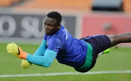 Goalkeeper Bruce Bvuma has hailed the gutsy performance displayed by his Bafana Bafana teamm