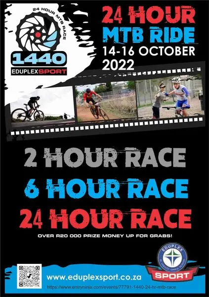 Eduplex Sport proudly presents their second exhilarating 24 hour Mountain Bike race i