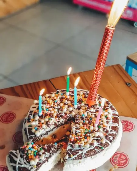 Nothing beats our Crumbs  Cream Celebration Cakes  Our classic celebration cake 